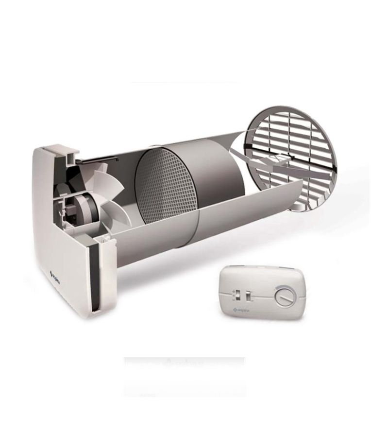 Sieninis mini rekuperatorius Aspira Ecocomfort 160 - Image 3